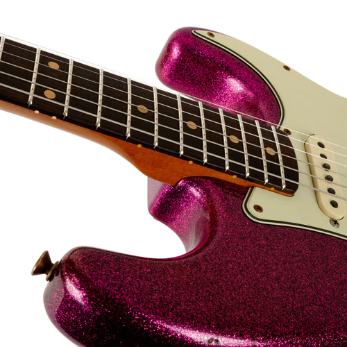 Fender Custom Shop 1961 Stratocaster Relic - Aged Magenta Sparkle