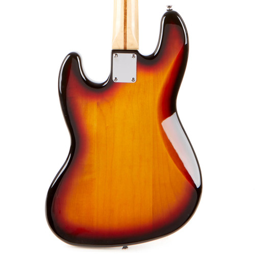 Used Fender Precision Bass Neck Jazz Bass Body MIM Sunburst 2002