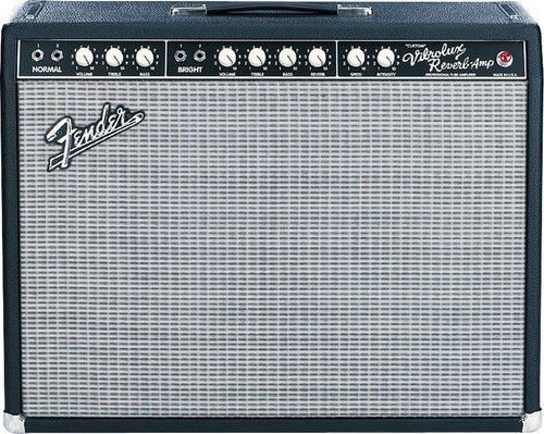 Fender Custom Vibrolux Reverb 40W 2x10 Tube Combo Amp