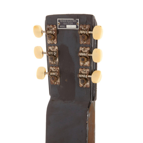 Rare Vintage Teisco Model R Lap Steel Black