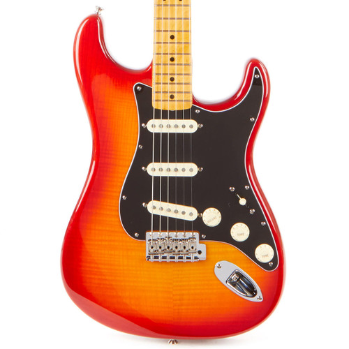 Fender Rarities Flame Ash Top Stratocaster - Plasma Red Burst - B Stock