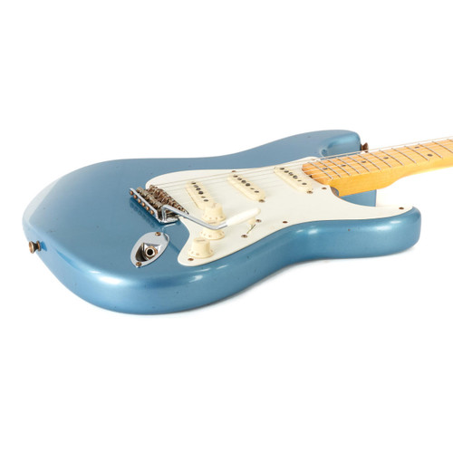 Fender Custom Shop 1958 Stratocaster Journeyman Relic - Faded Aged Lake Placid Blue