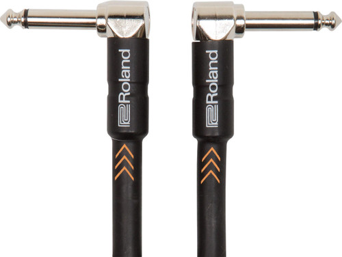 Roland RIC-BPC Black Series Patch Cable Right Angle - 6"
