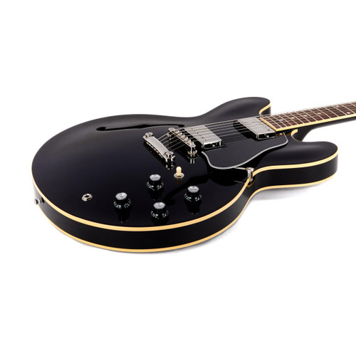 Gibson ES-335 Semi-Hollow Electric Guitar - Vintage Ebony