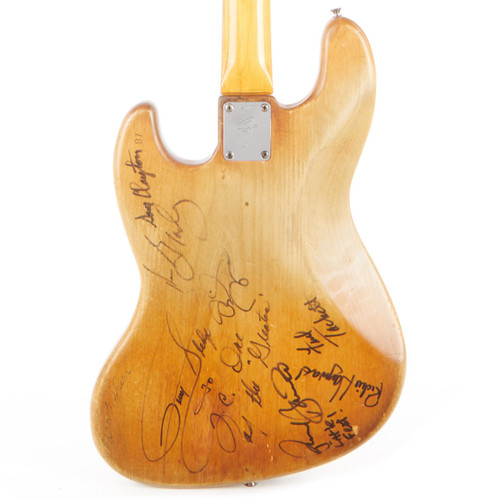 Vintage Fender Jazz Bass 1966 Stripped Finish