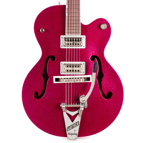 Gretsch G6120T-HR Brian Setzer Signature Hot Rod Rosewood - Magenta Sparkle