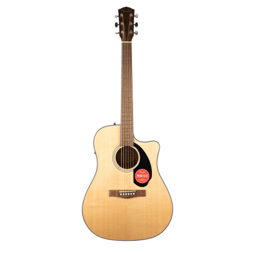 Fender CD-60SCE Dreadnought Walnut - Natural