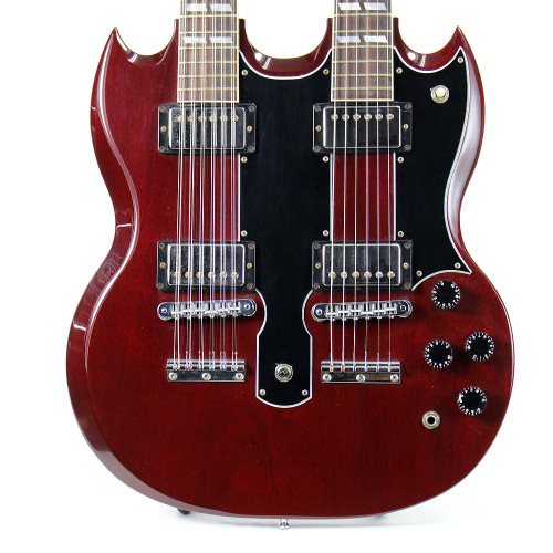 1991 Gibson EDS-1275 Double Neck Electric Guitar Cherry Finish