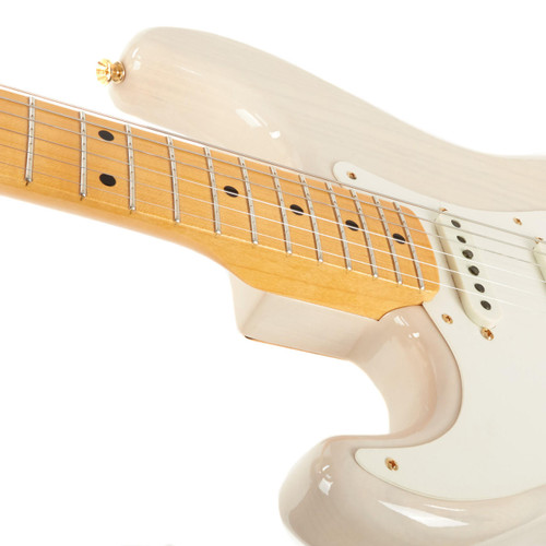 Fender Custom Shop 1957 Stratocaster Time Capsule Left Handed - Aged White Blonde