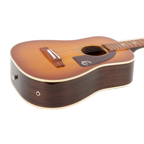 Epiphone Lil' Tex Travel Acoustic Electric - Faded Cherry Sunburst