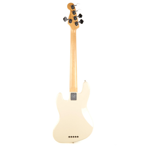Used Fender American Standard Jazz Bass V 5-String Olympic White 2015