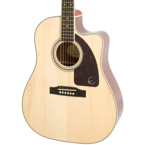 Epiphone AJ-220sce Advanced Jumbo Acoustic Electric - Natural