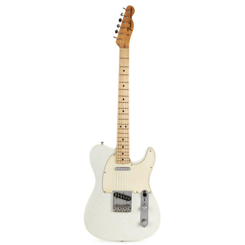 Vintage Fender Telecaster White Sparkle Refinish 1971