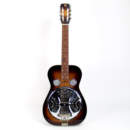 Vintage 1979 8-String Dobro Resonator Acoustic Guitar