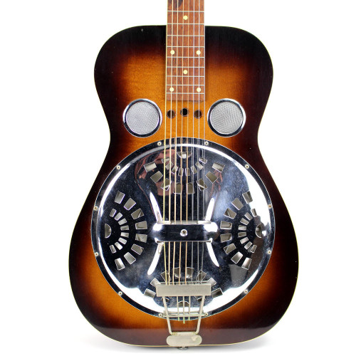 Vintage 1979 8-String Dobro Resonator Acoustic Guitar