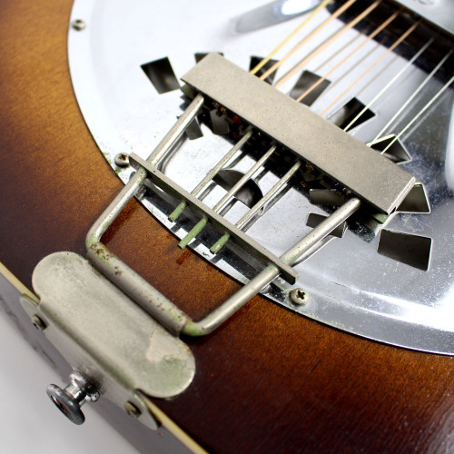 Vintage 1979 8-String Dobro Resonator Acoustic Guitar