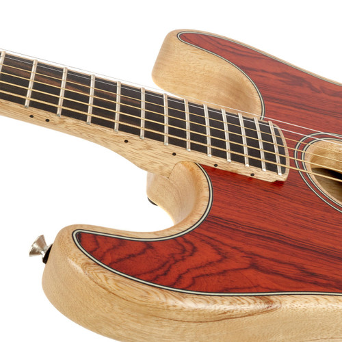 Fender Exotic American Acoustasonic Stratocaster Ebony - Cocobolo