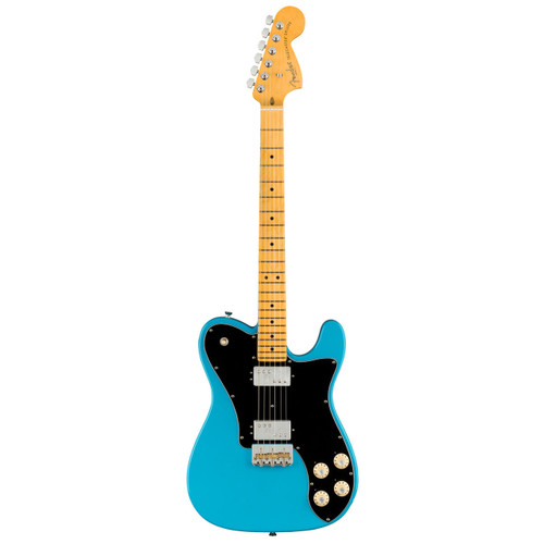 Fender American Professional II Telecaster Deluxe Maple - Miami Blue