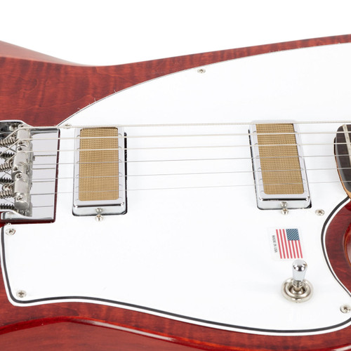 Harmony Silhouette Flame Maple Top - Transparent Red