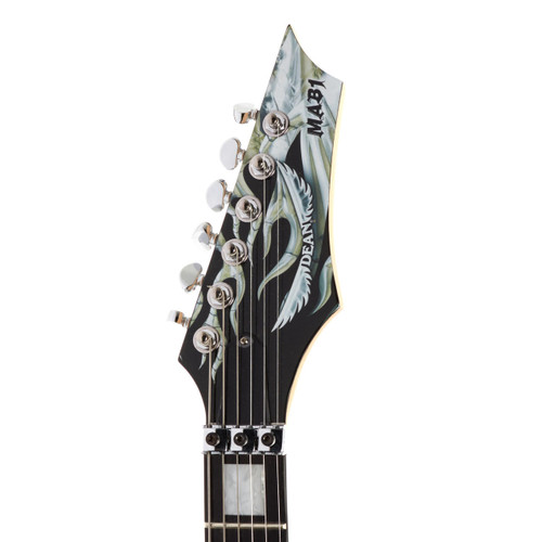 Used Dean MAB1 Michael Angelo Batio Speed of Light Armored Flame 2012