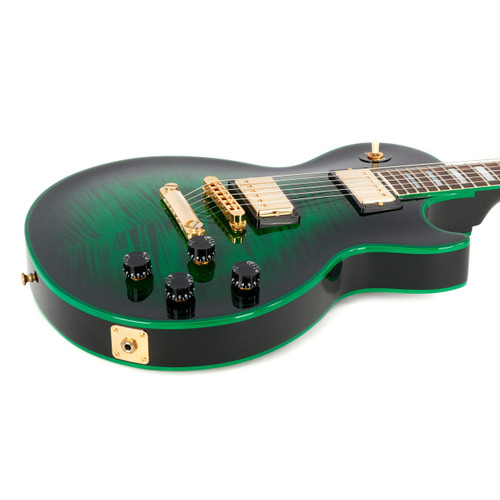 Used Gibson Custom Shop Les Paul Custom Limited Edition Green Widow 2012