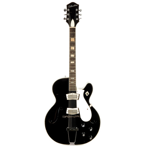 Vintage Silvertone 1446 Chris Isaak Black - 1960s