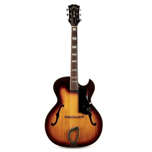 Used Vintage Guild CA-100 Capri Archtop Acoustic Sunburst 1962