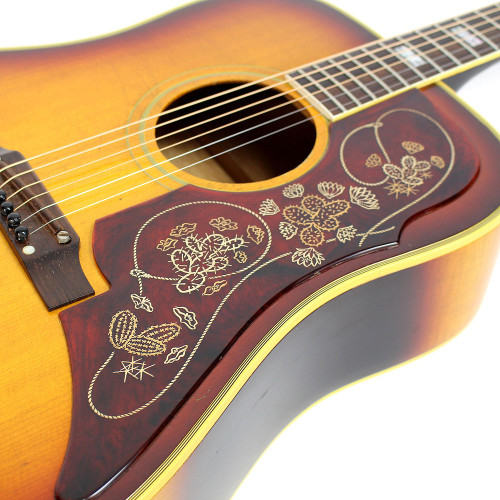 Vintage 1967 Epiphone FT110 Frontier Dreadnought Acoustic Guitar Sunburst Finish