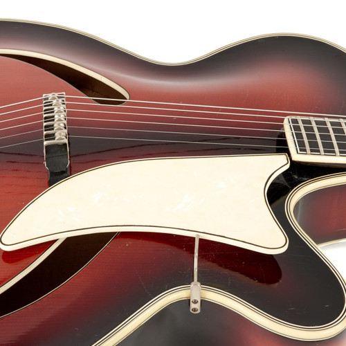 Rare Vintage Hoyer Special Archtop Acoustic Sunburst 1954