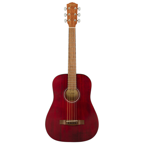 Fender FA-15 3/4 Steel String Acoustic with Gigbag - Red