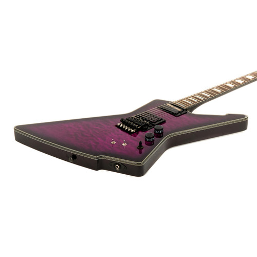 Used Schecter E1-FR S Special Edition Trans Purple Burst 2019