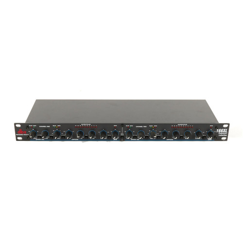 配信機器・PA機器・レコーディング機器 dbx 166XL Dual Compressor Limiter Gate Rack Mount DBX 166XL Dual Channel Compressor Limiter Gate