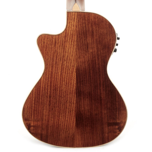 Used Kala KA-SKTGE-C Tenor Cutaway Solid Spruce & Koa Acoustic Electric Ukulele