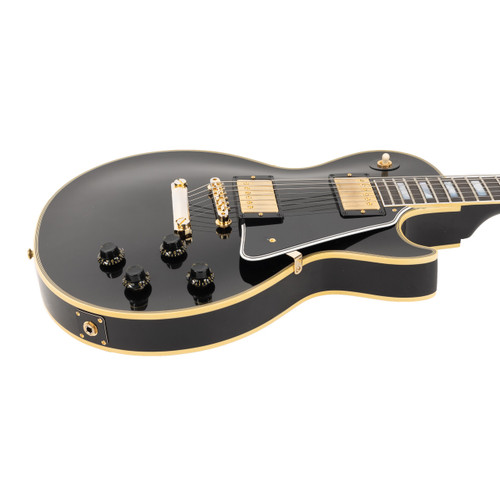 Gibson Custom Murphy Lab 1957 Les Paul Custom Reissue 2-Pickup Ultra Light Aged - Ebony