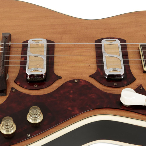 Vintage Harmony Stratotone Jupiter Natural Sunburst 1960
