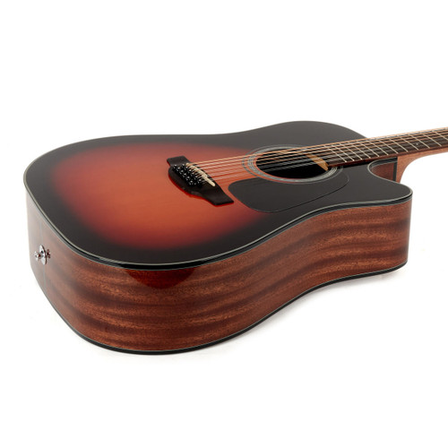 Takamine GD30CE Dreadnought Acoustic Electric 12 String - Brown Sunburst