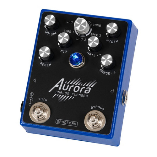 Spaceman Effects Aurora Multi-Mode Analog Flanger Pedal - Blue
