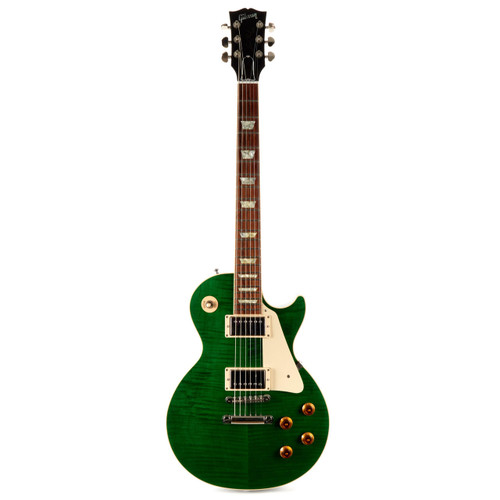 Used Gibson Custom Shop Les Paul Custom Pro Trans Green 2016