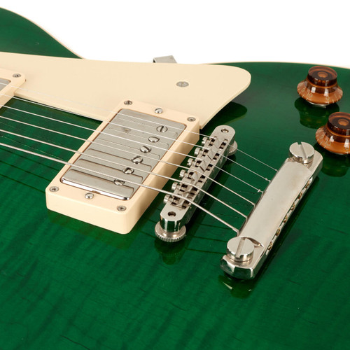 Used Gibson Custom Shop Les Paul Custom Pro Trans Green 2016