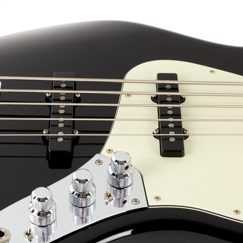 Used Fender American Professional Jazz Bass V Black John East Preamp 2016
