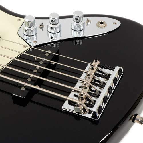 Used Fender American Professional Jazz Bass V Black John East Preamp 2016