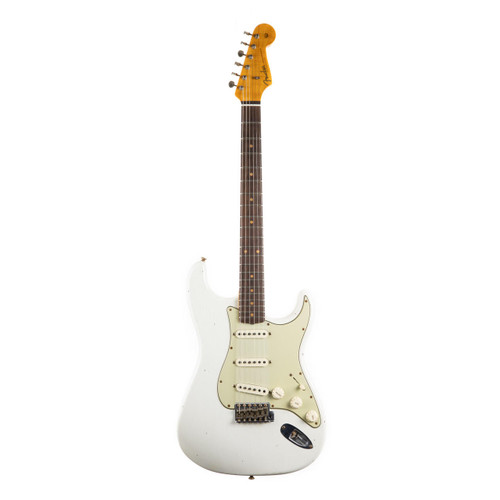 Fender Custom Shop 1960 Stratocaster Journeyman Relic - Aged Olympic White