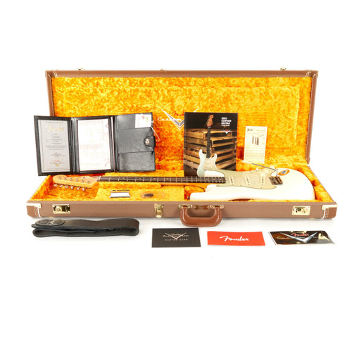 Fender Custom Shop 1960 Stratocaster Journeyman Relic - Aged Olympic White