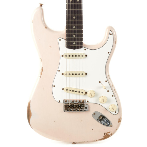 Fender Custom Shop 1964 Stratocaster Relic Limited - Super Faded Aged Shell Pink