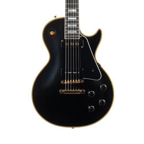 Gibson Custom Shop 1954 Les Paul Custom Staple Pickup Reissue VOS - Ebony