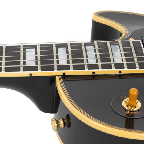 Gibson Custom Shop 1954 Les Paul Custom Staple Pickup Reissue VOS - Ebony
