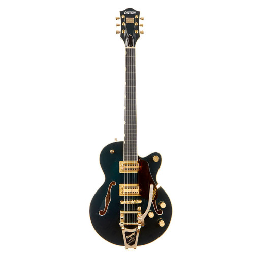 Used Gretsch G6659TG Players Edition Broadkaster Jr. - Cadillac Green