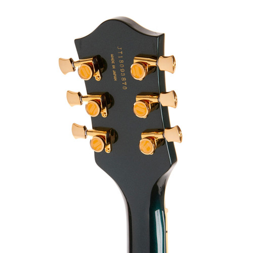 Used Gretsch G6659TG Players Edition Broadkaster Jr. - Cadillac Green