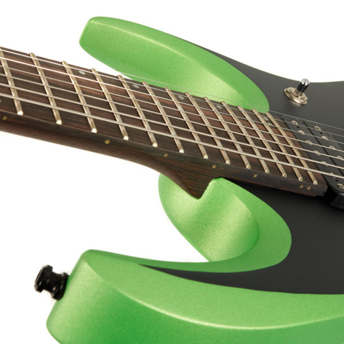 Ibanez RGD70ALNB Axion Label 7 String - Metallic Green Eclipse Matte
