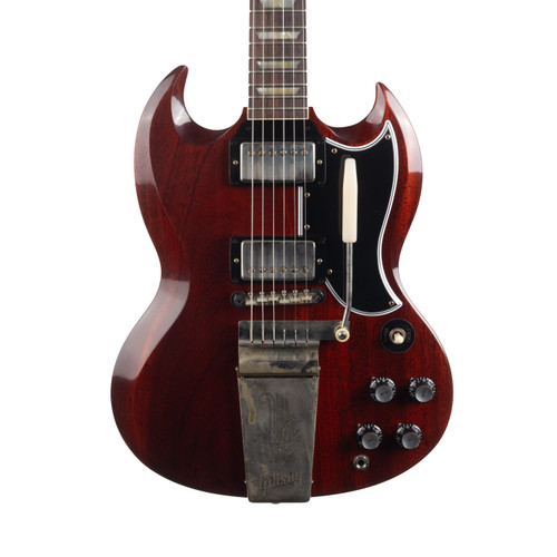 Gibson Custom 1964 SG Standard Reissue VOS Maestro Vibrola - Cherry Red